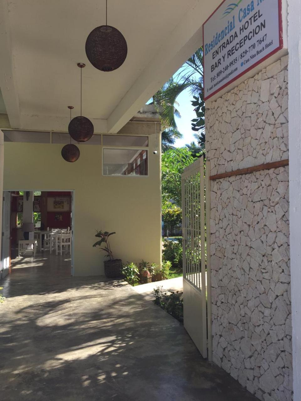 Beach Hotel Casa Nina Las Terrenas Dış mekan fotoğraf